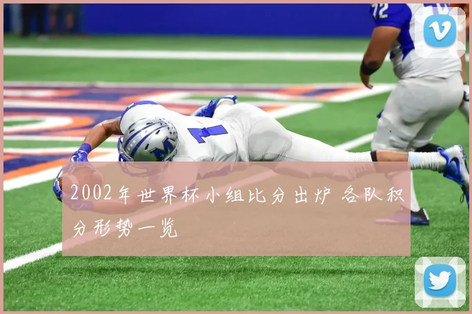 2002年世界杯小组比分出炉 各队积分形势一览